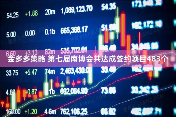 金多多策略 第七届南博会共达成签约项目483个